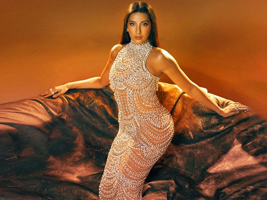 Sizzling Clicks Of Nora Fatehi In Stunning Outfit